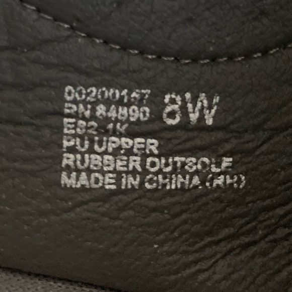 New Size 8W Beacon Gray and Black Loafers for Effortless Style - Picture 7 of 8